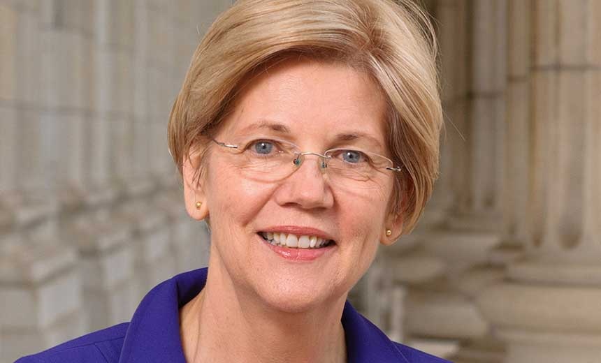 American politician, Elizabeth Warren