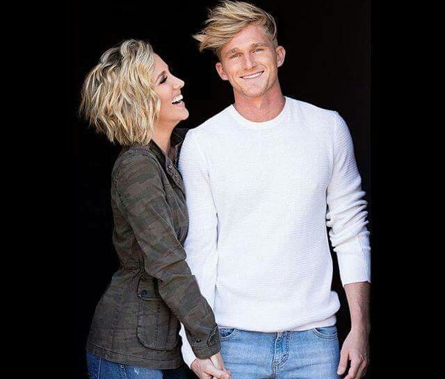 Savannah Chrisley smiling with her ex-boyfriend, Blaire