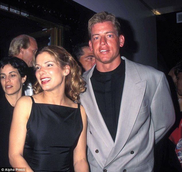 Troy Aikman with his rumored girlfriend, Sandra