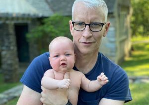 Anderson Cooper with his adorable son