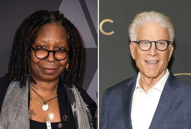 Whoopi Goldberg with her ex-boyfriend, Ted