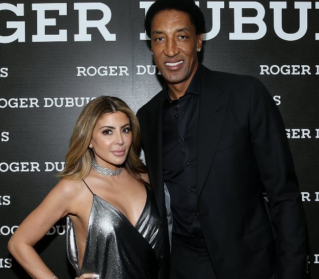 Scottie Pippen with his Ex-wife, Larsa Younan