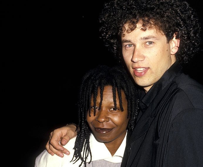 Whoopi Goldberg with his ex-husband, David